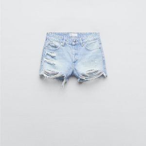 NWT Zara TRF denim shorts